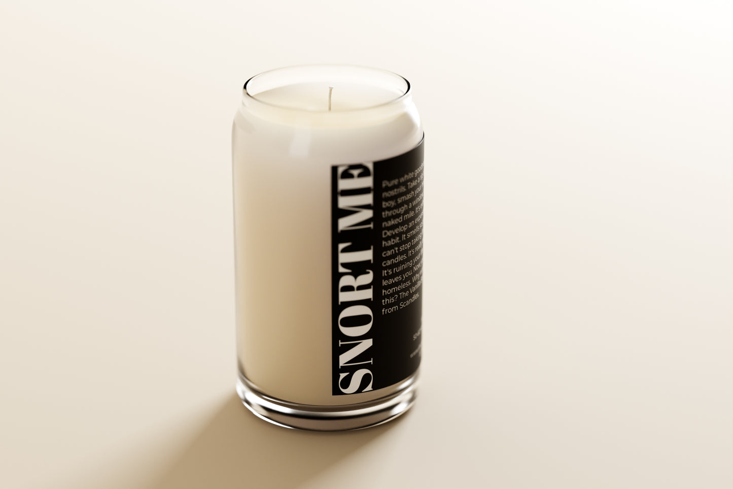 Snort Me - 13.75 oz (Vanilla Scented)